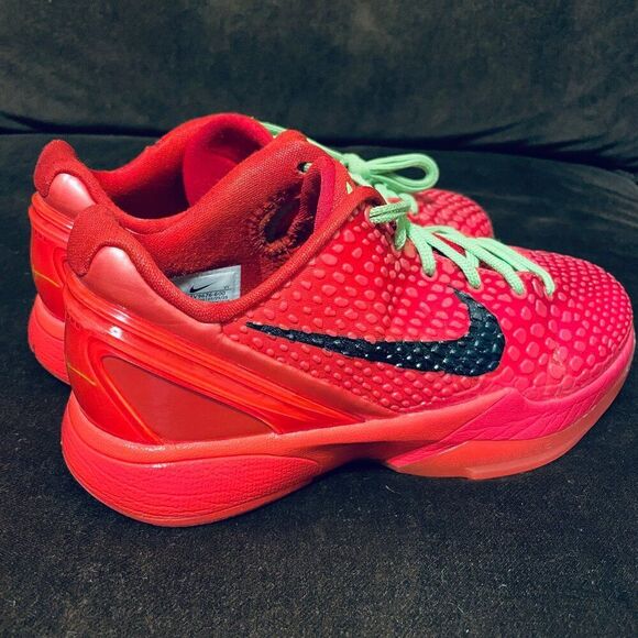 Nike Kobe 6 Reverse Grinch - 5 Youth FV9676-600 6.5-7.0 Womens size - Picture 5 of 16